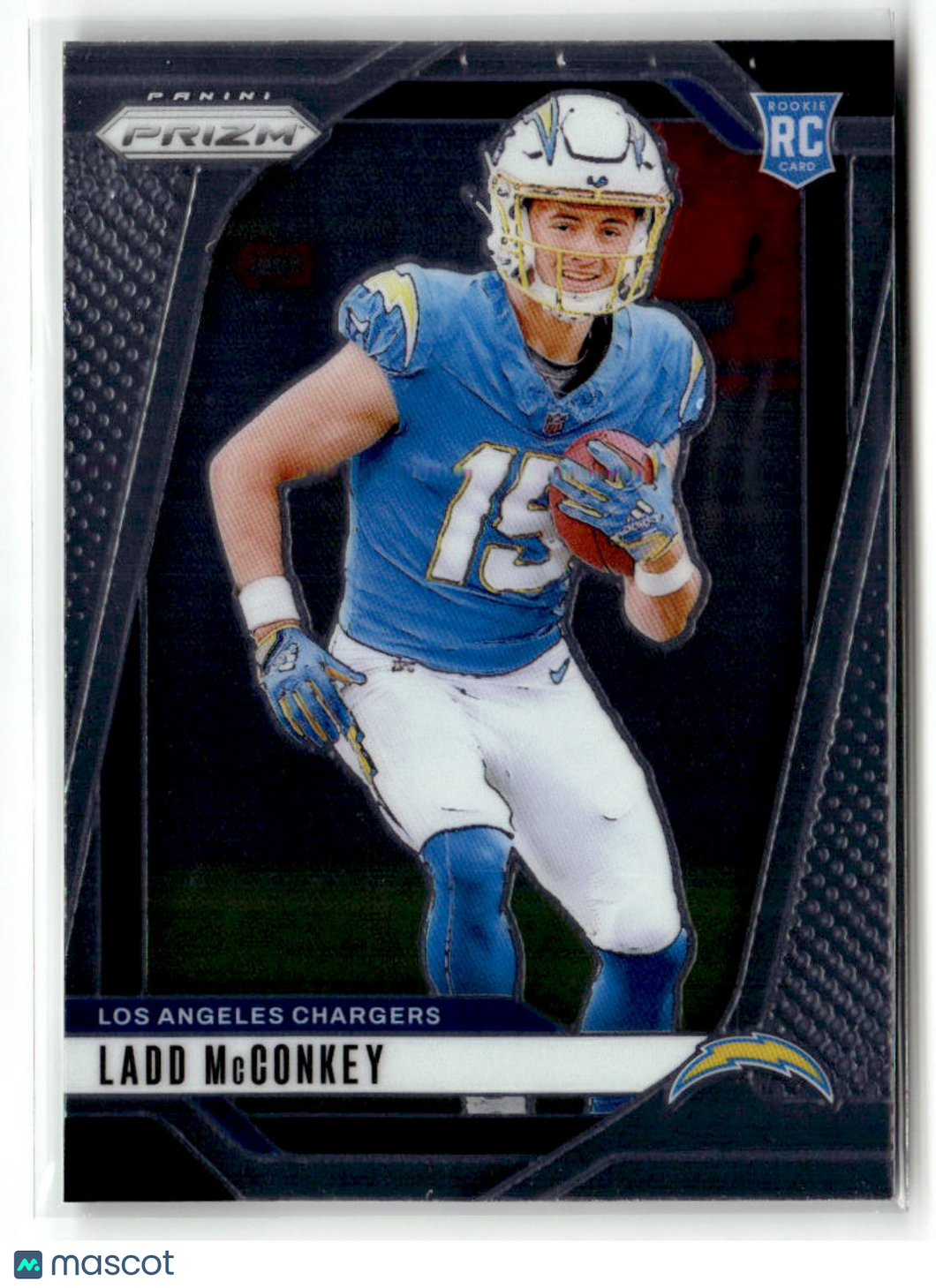 Ladd McConkey 2024 Panini Prizm Football #365 RC