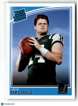 Load image into Gallery viewer, Sam Darnold 2018 Panini Donruss Rated Rookie Aqueous Test SP RARE #301
