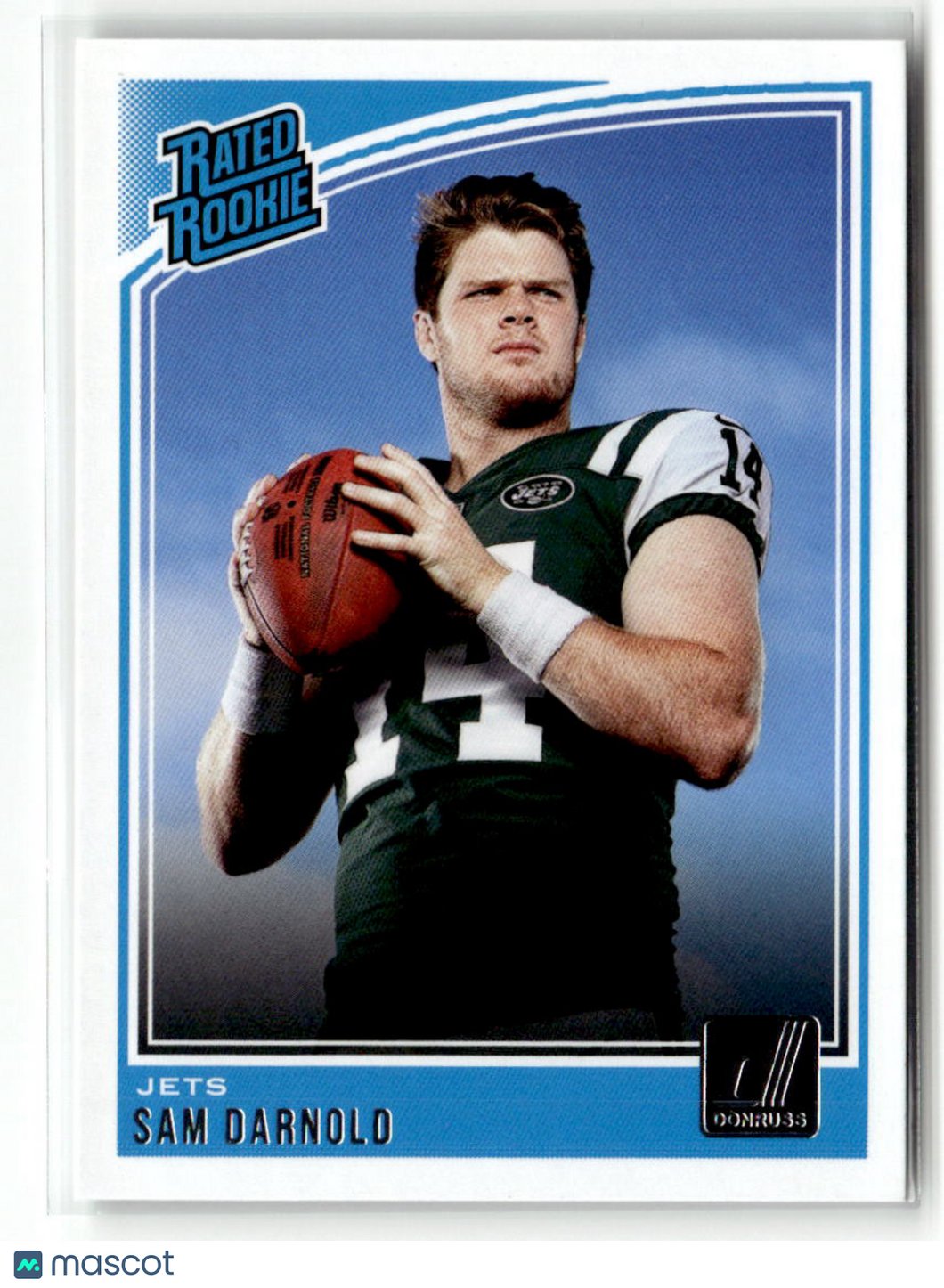 Sam Darnold 2018 Panini Donruss Rated Rookie Aqueous Test SP RARE #301