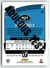 Load image into Gallery viewer, Sam Darnold 2018 Panini Donruss Rated Rookie Aqueous Test SP RARE #301
