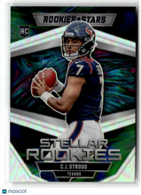 Load image into Gallery viewer, C.J. Stroud 2023 Panini Rookies &amp; Stars Stellar Rookies Silver #SR-5 RC
