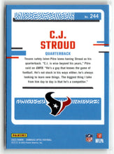 Load image into Gallery viewer, C.J. Stroud 2023 Panini Donruss Optic #244
