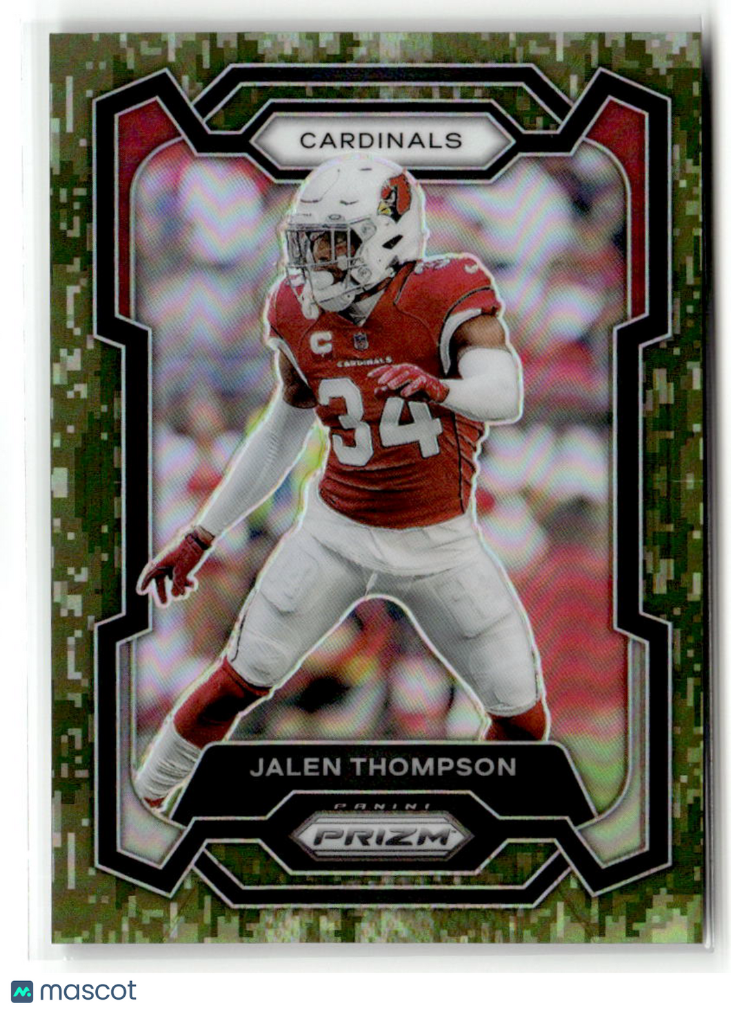 Jalen Thompson 2023 Panini Prizm Football Forest Camo #8 /15