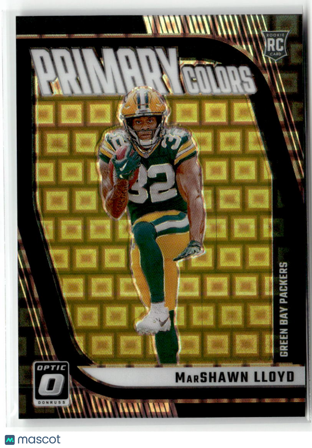 MarShawn Lloyd 2024 Donruss Optic Rookie Primary Colors Black Pandora #14 /25