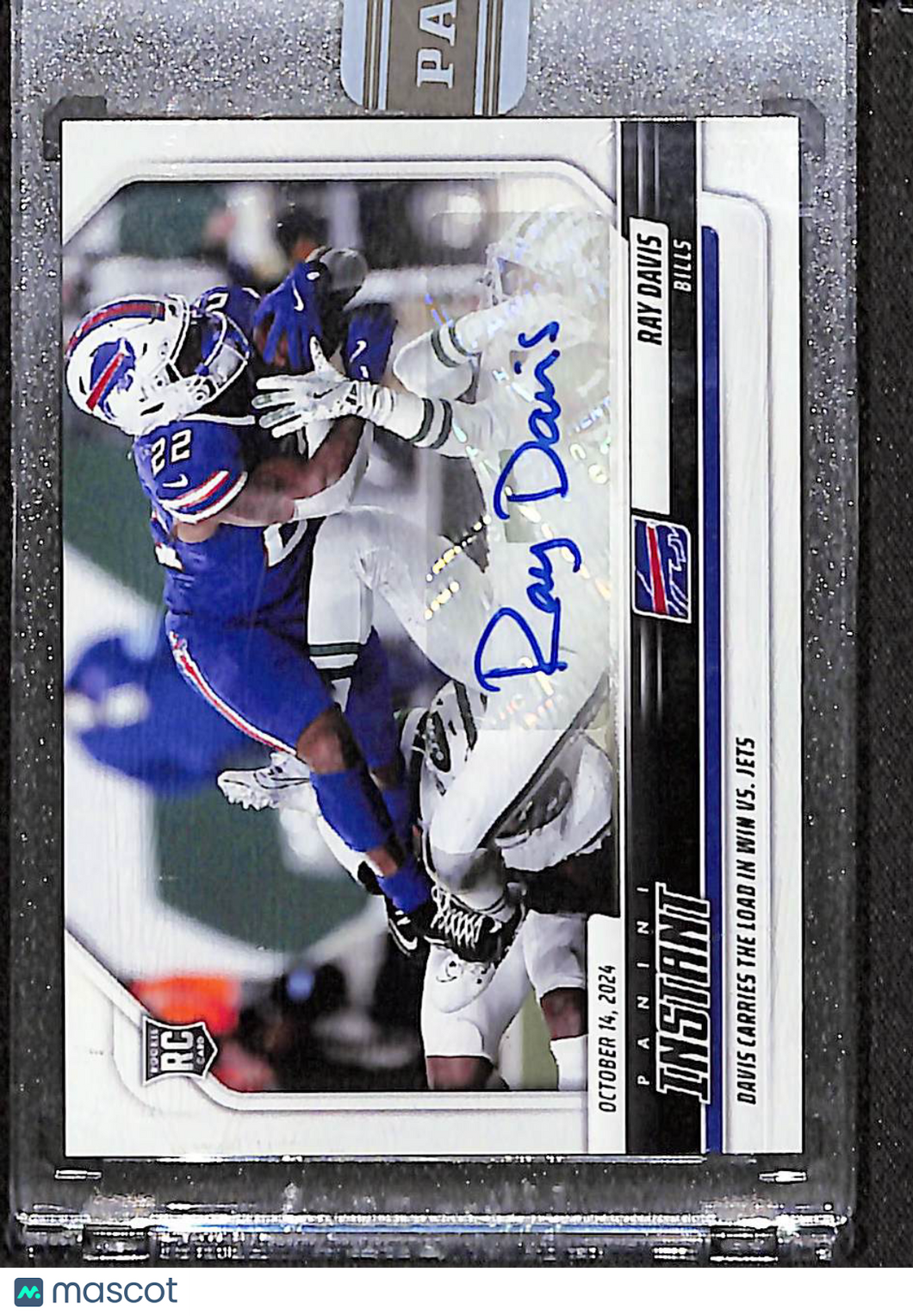 Ray Davis 2024 Panini Instant NFL Autographs #91 /99