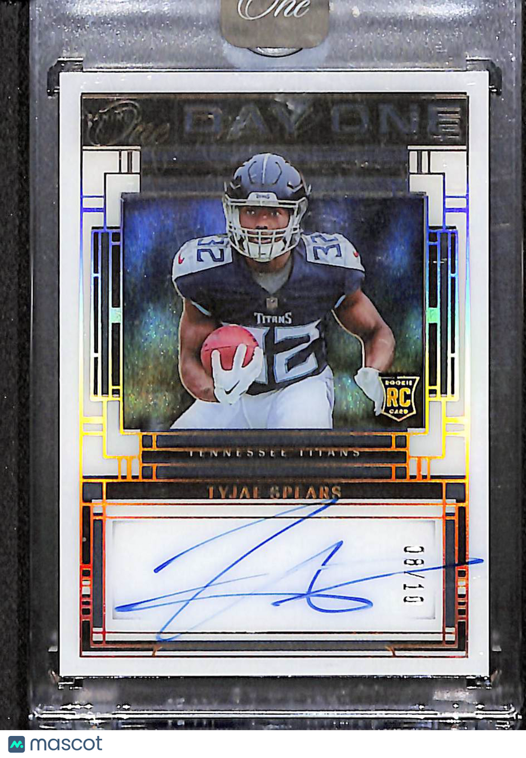 Tyjae Spears 2023 Panini One Day One #120 /10 RC