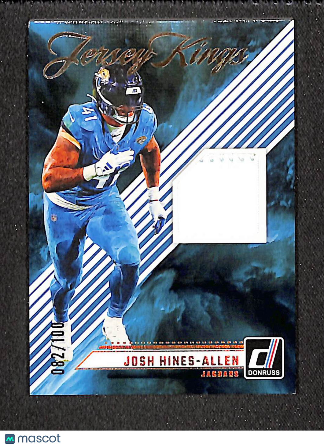Josh Hines-Allen 2024 Panini Donruss Jersey Kings Studio Series #JK-JAL /100