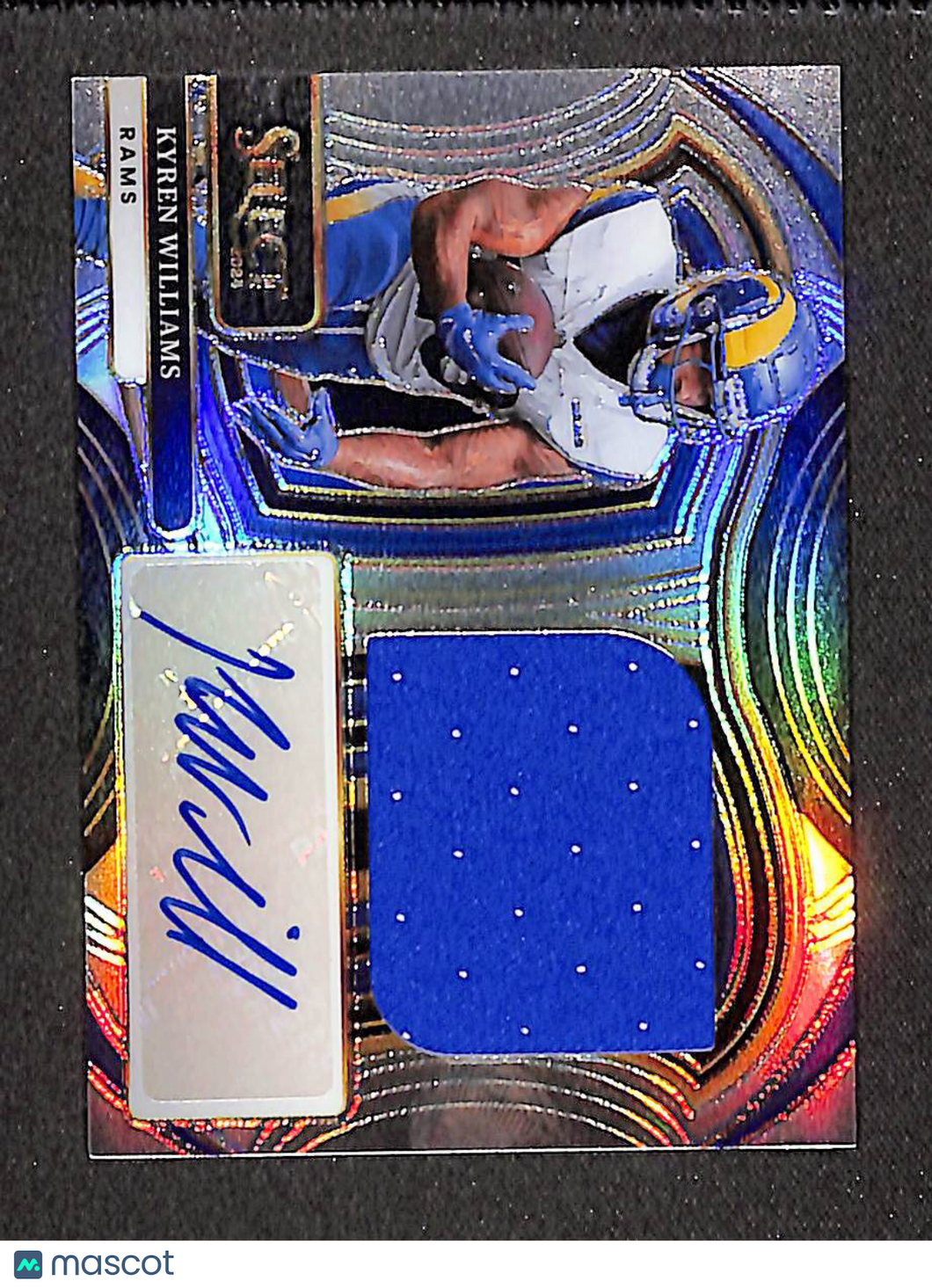 Kyren Williams 2022 Panini Select Jumbo Signature Swatches #JSSP-KWS /99