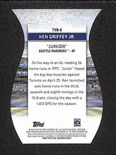 Load image into Gallery viewer, Ken Griffey Jr. 2024 Topps Stadium Club Chrome Triumvirates Refractor #TVN-8
