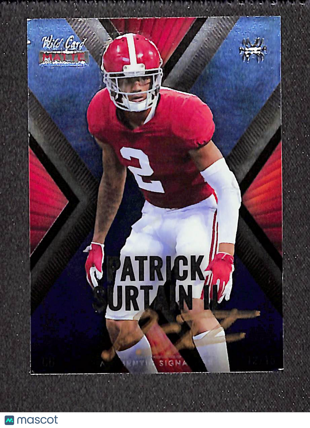 Patrick Surtain II 2021 Wild Card Matte #MXP-8 /15