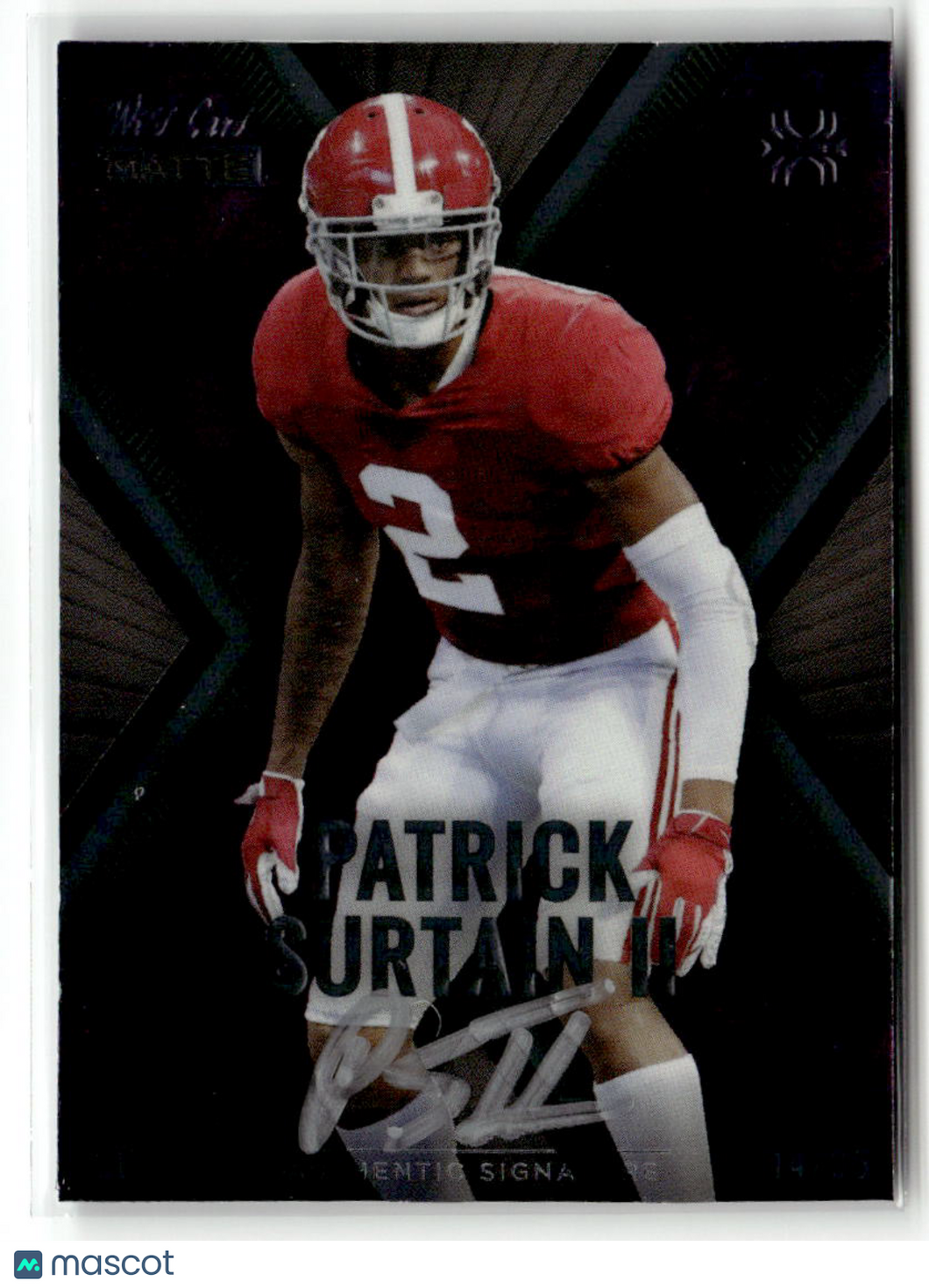 Patrick Surtain II 2021 Wild Card Matte #MXP-8 /35