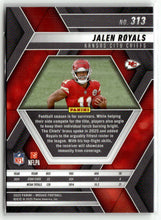 Load image into Gallery viewer, Jalen Royals 2025 Panini Mosaic Football #313 RC
