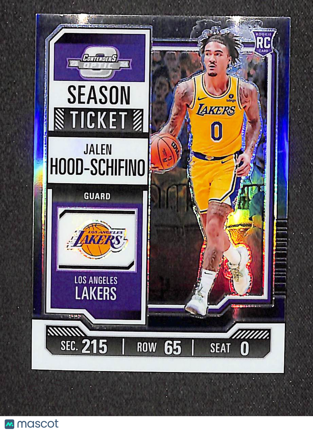Jalen Hood-Schifino 2023-24 Panini Contenders Optic #72