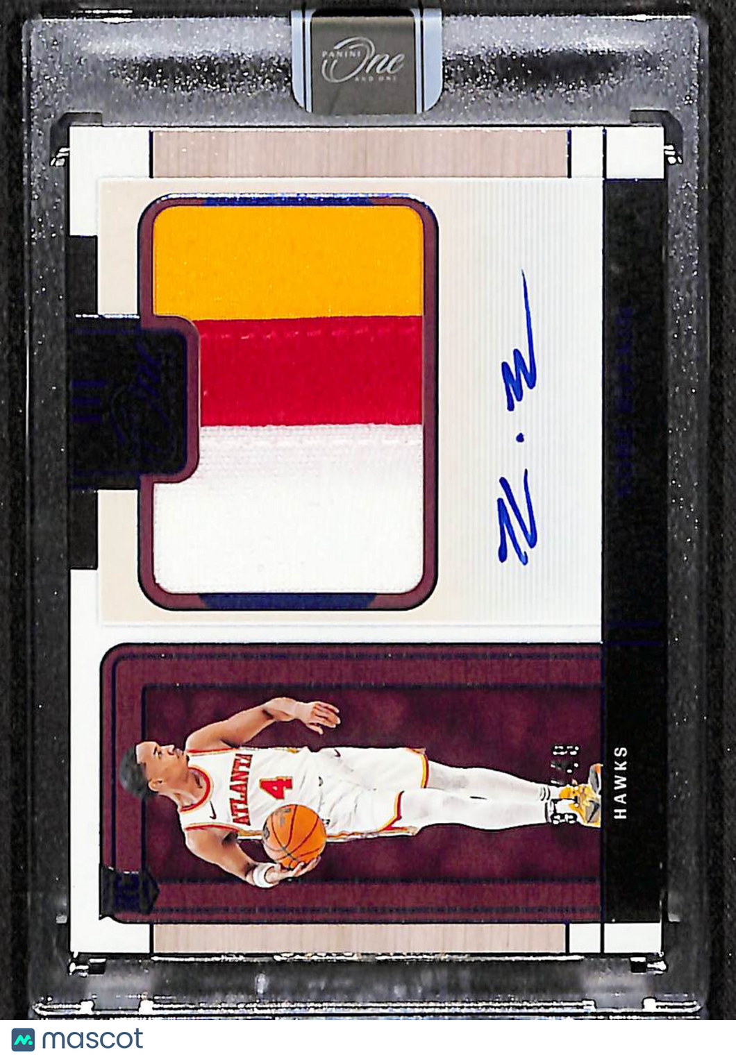 Kobe Bufkin 2024 One and One Precision Rookie Jersey Auto Blue #PRJ-KBF /49