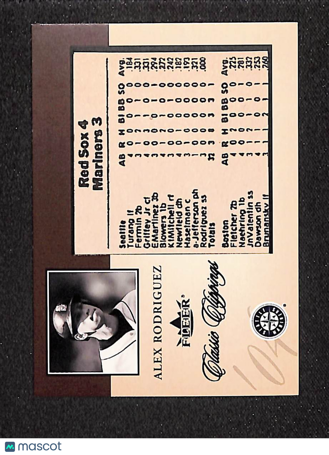 Alex Rodriguez 2004 Fleer Classic Clippings #16 of 25 CC /750