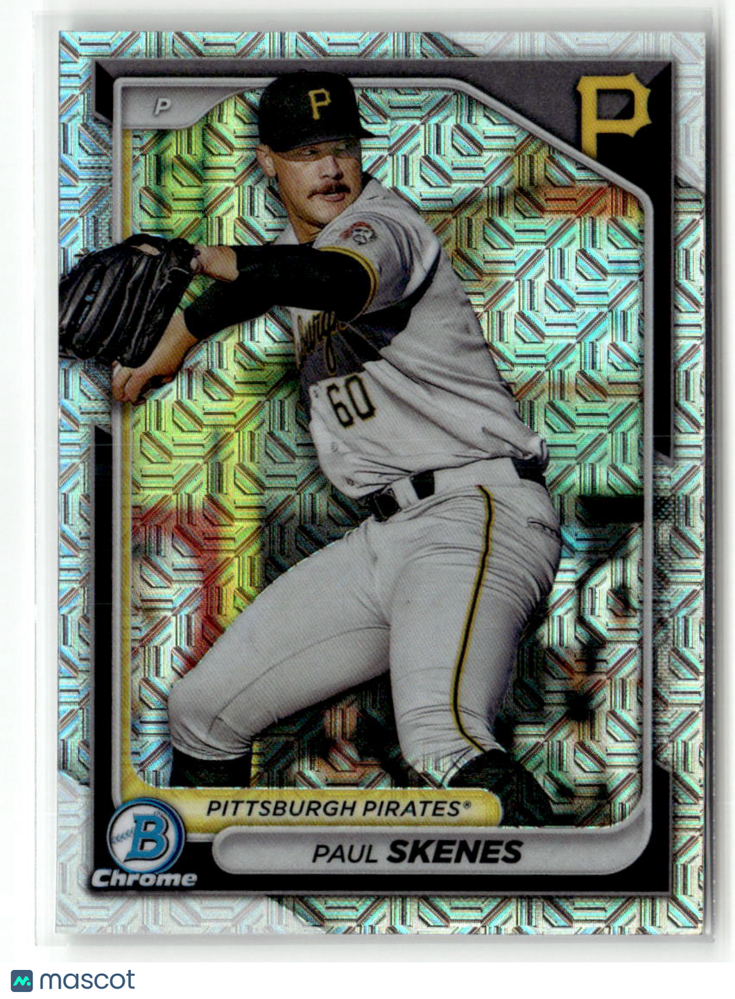 Paul Skenes 2024 Bowman Chrome Mojo Refractor #BCP-125