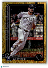 Load image into Gallery viewer, Kris Bryant 2024 Topps Gold Holo Foil #405 /50
