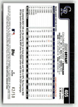 Load image into Gallery viewer, Kris Bryant 2024 Topps Gold Holo Foil #405 /50
