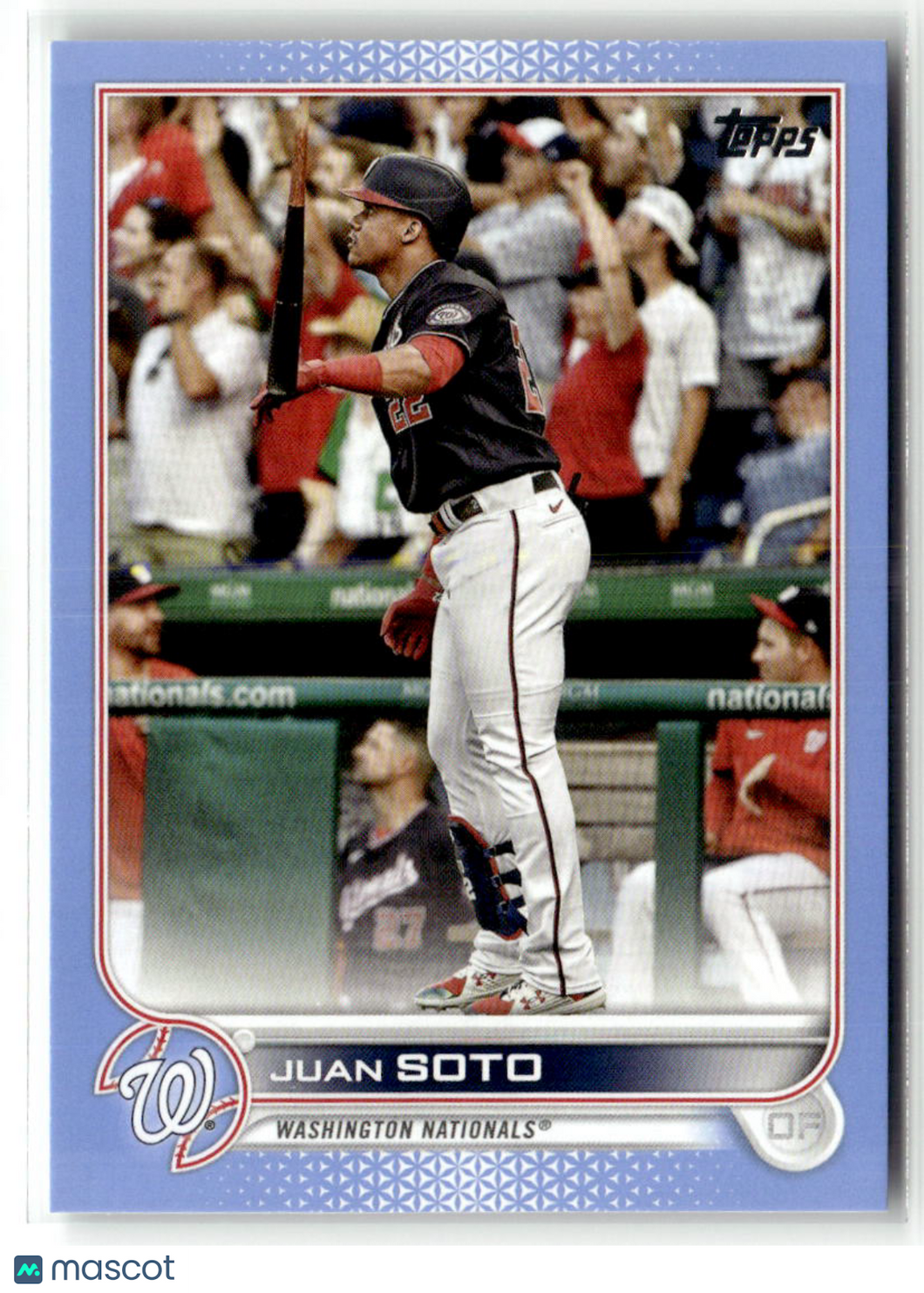 Juan Soto 2022 Topps Father's Day Powder Blue #150 /50