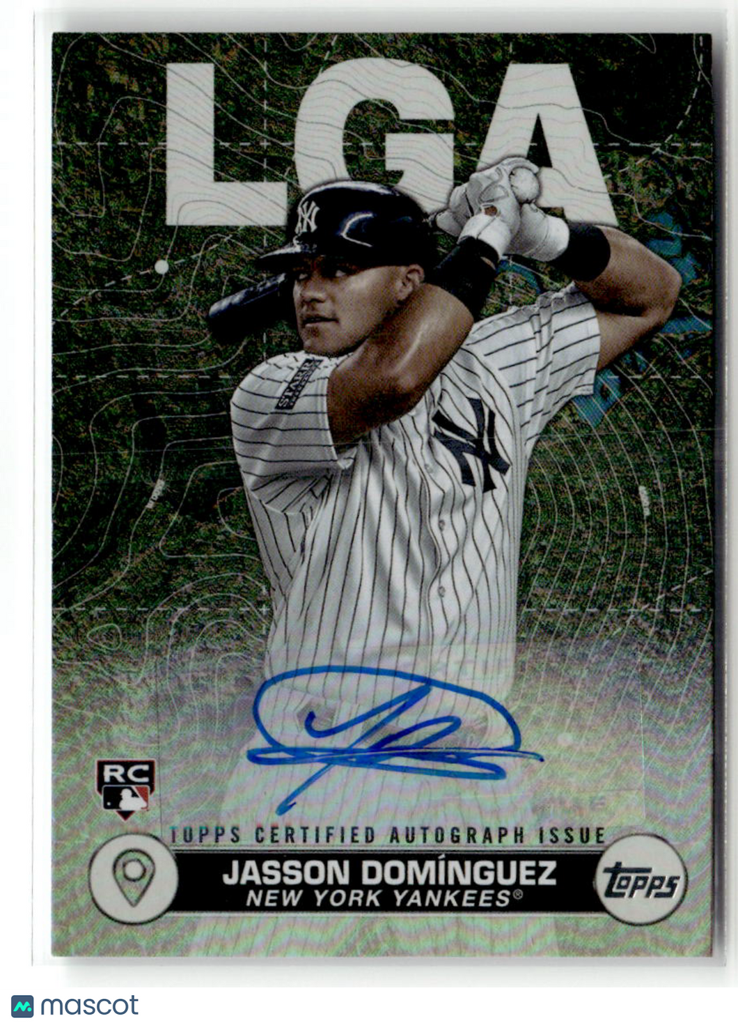 Jasson Domínguez 2024 Topps Series 2 City to City Autographs #C2C-JD /99