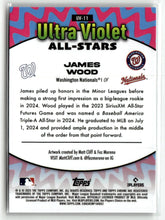 Load image into Gallery viewer, James Wood 2025 Topps Chrome Ultra Violet All-Stars #UV-11 RC

