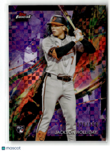 Load image into Gallery viewer, Jackson Holliday 2024 Topps Finest Purple Checkerboard Refractors #76 /150
