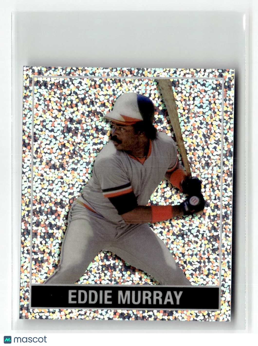 Eddie Murray 2025 Leaf 15th Anniversary 1948 Base Shimmer Silver #48B-51 15/15