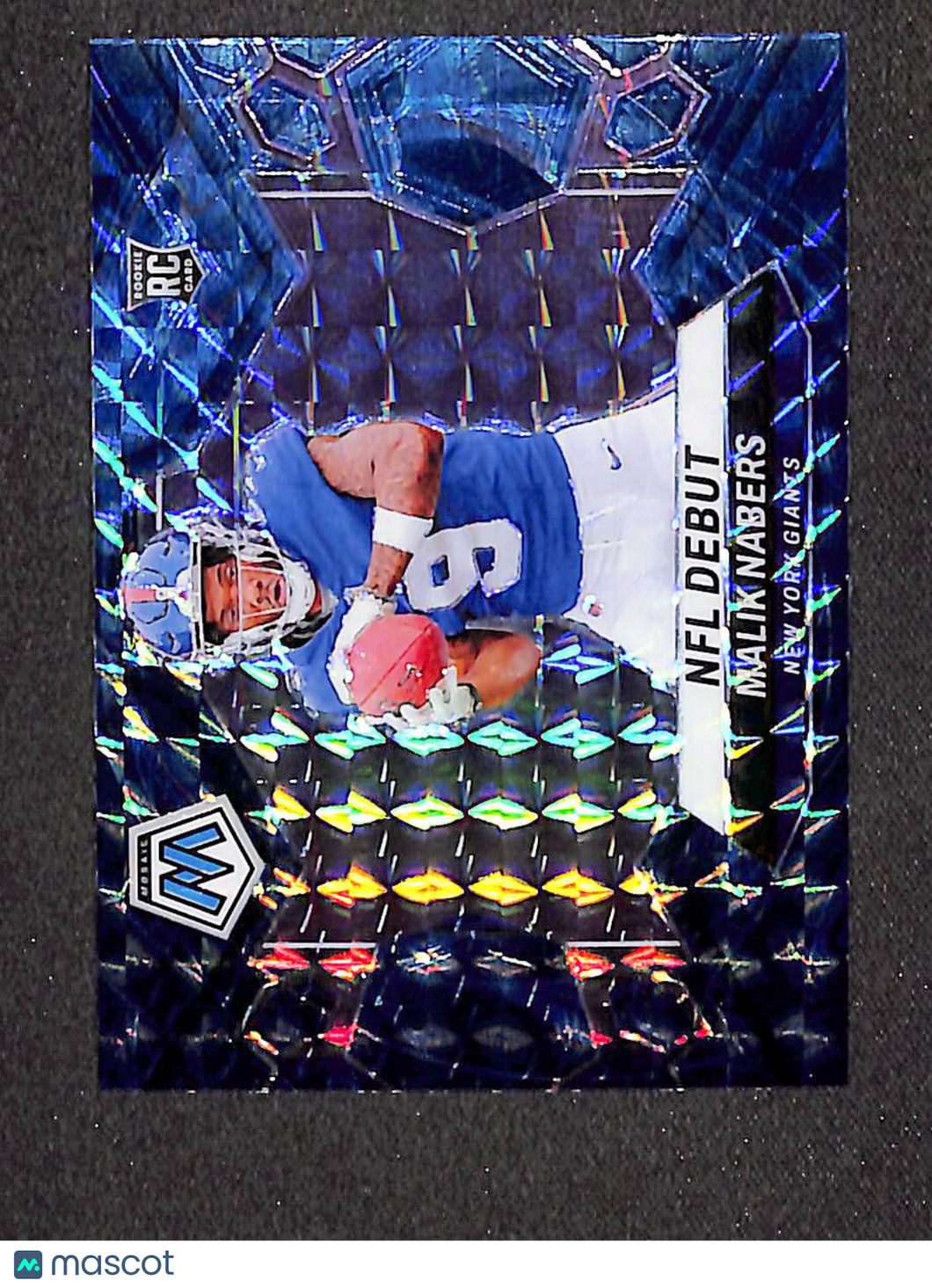 Malik Nabers 2024 Panini Mosaic Genesis #284 RC