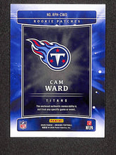 Load image into Gallery viewer, Cam Ward 2025 Panini Origins Rookie Patches Turquoise #RPH-CWD 20/25
