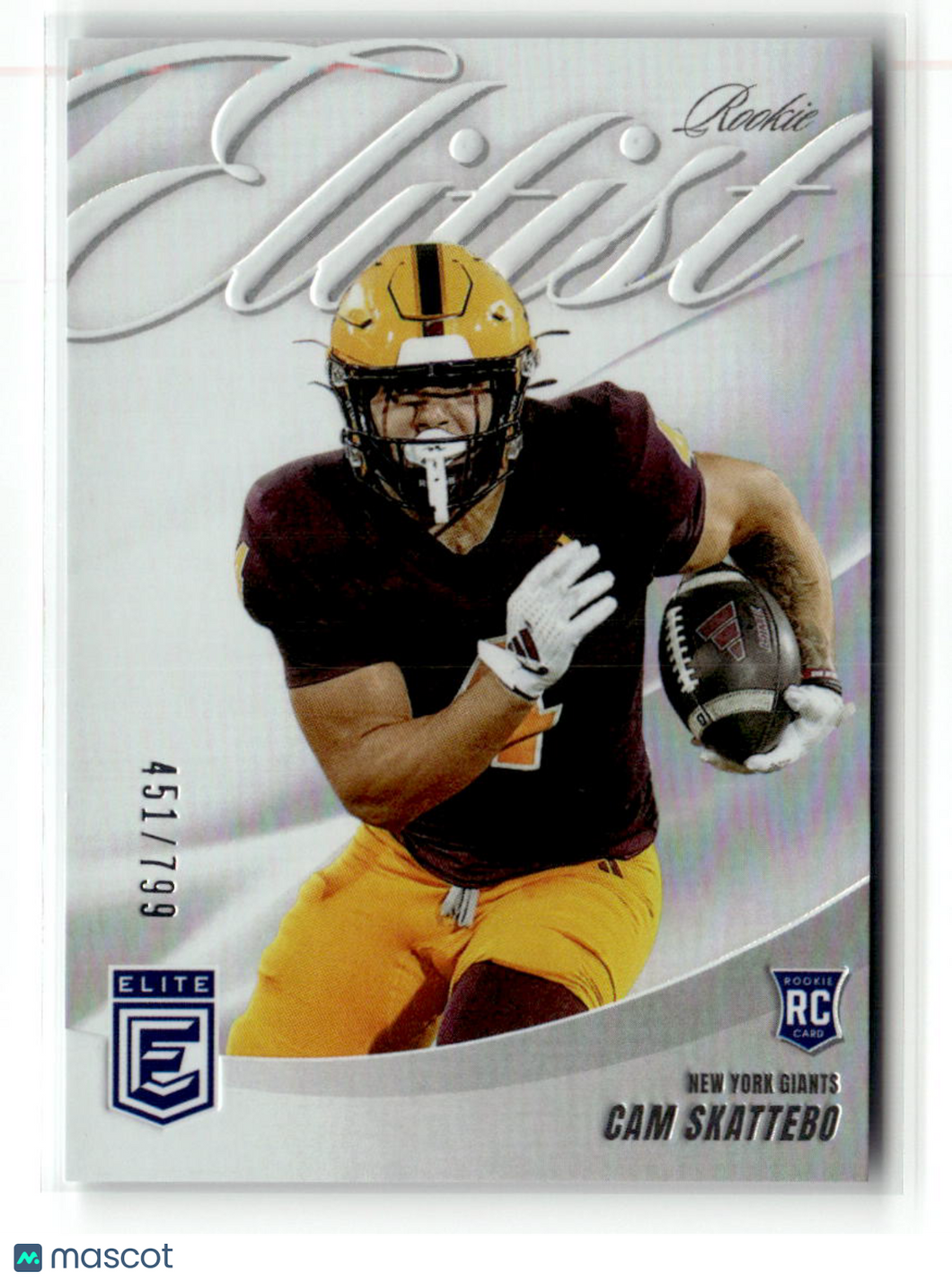 Cam Skattebo 2025 Panini Donruss Elite Elitist #14 451/799 RC