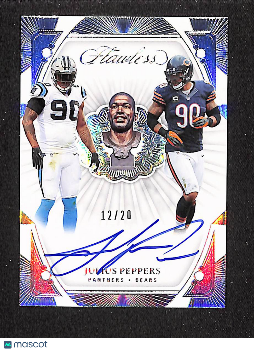 Julius Peppers 2025 Panini Flawless Football #CP-JPs 12/20