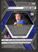 Load image into Gallery viewer, Jaxson Dart 2025 Panini Mosaic Football Mosaic Red #288 RC
