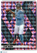 Load image into Gallery viewer, Cam Ward 2025 Panini Mosaic Football Mosaic Reactive Purple #382
