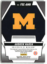 Load image into Gallery viewer, Andrew Marsh 2025 Panini Mosaic Football Future Scripts #FSC-AMH
