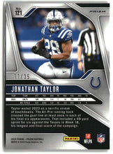 Load image into Gallery viewer, Jonathan Taylor 2024 Panini Prizm Red Shimmer #121 /35

