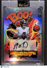 Load image into Gallery viewer, Aaron Rodgers 2025 Wild Card Boo! Haunted Hits Monster Hunt #1HHCMB-ARA 1/1
