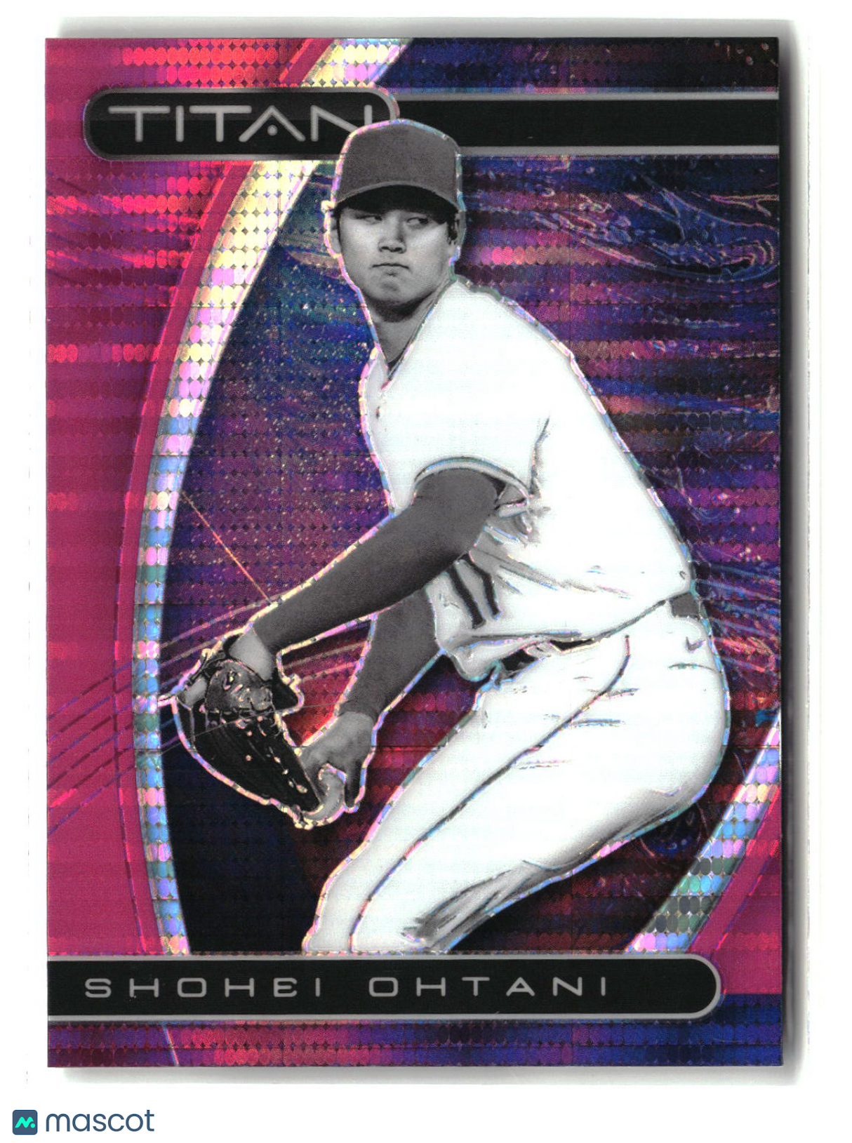 Shohei Ohtani 2021 Panini Chronicles Titan Prizm Pink #6