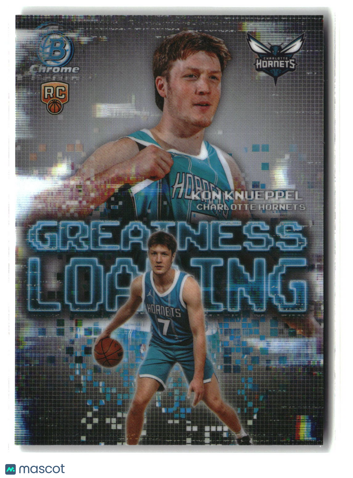 Kon Knueppel 2025 Bowman Chrome Greatness Loading Refractor #GL-4