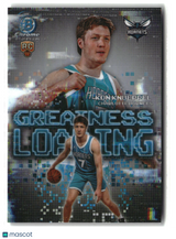 Kon Knueppel 2025 Bowman Chrome Greatness Loading Refractor #GL-4