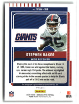 Stephen Baker 2025 Panini Donruss Optic Football Signature Series Holo #SSH-SB