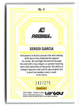 Sergio Garcia 2025 Panini Prizm LIV Golf Aces Teal #4 242/275