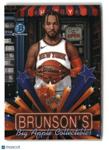 Jalen Brunson 2025 Bowman Chrome Hobby Stars #HS-11