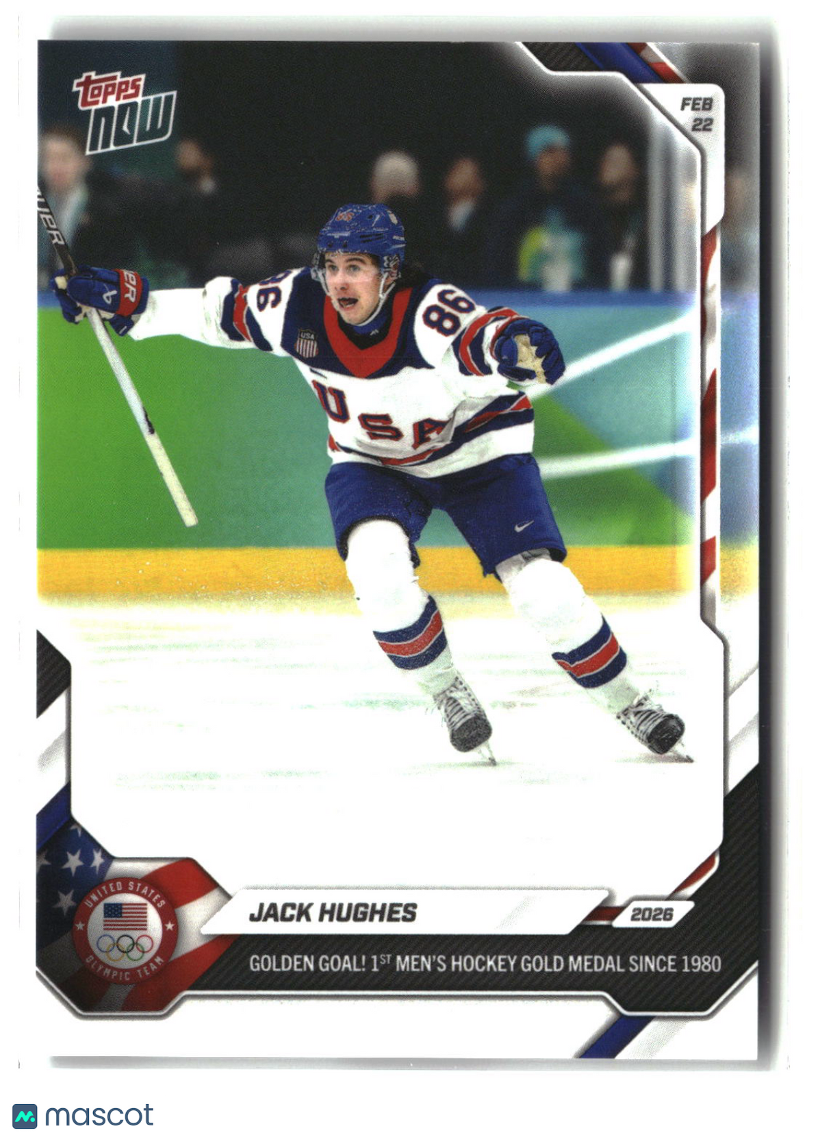 Jack Hughes 2026 Topps Now #18