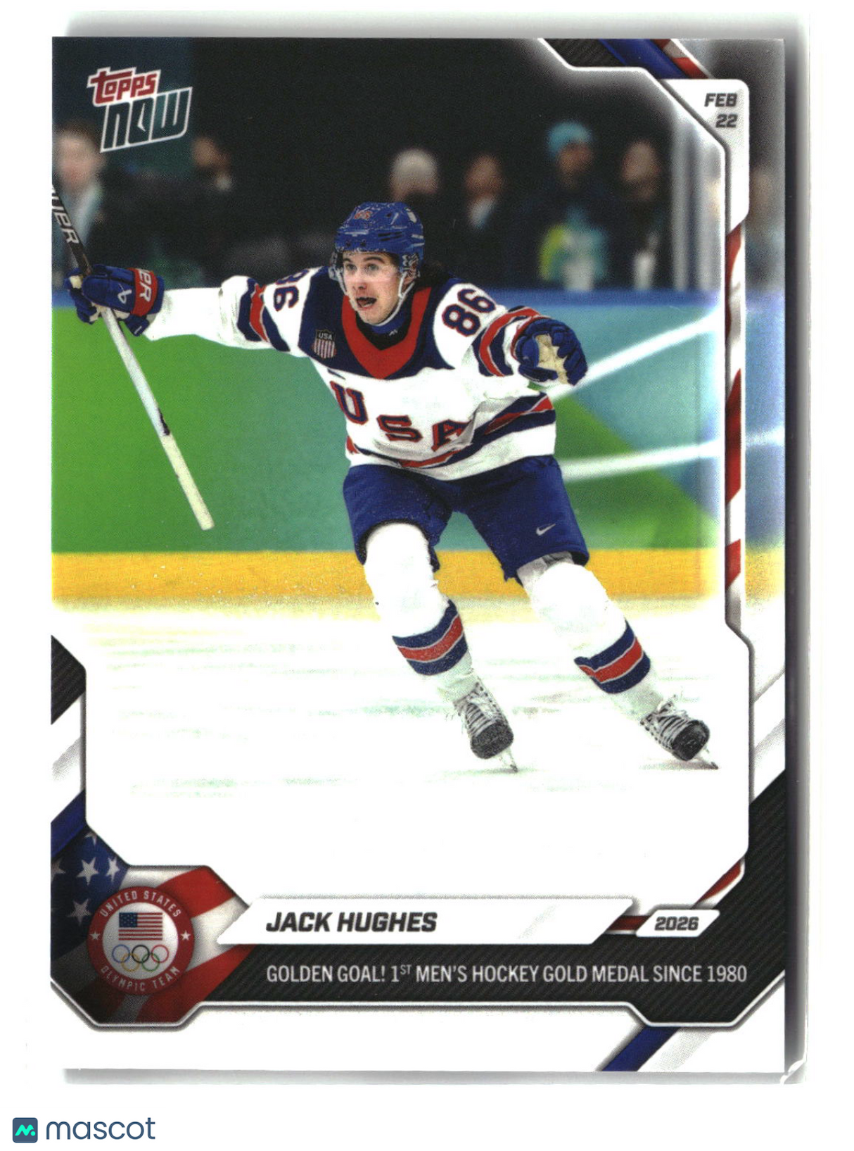 Jack Hughes 2026 Topps Now #18