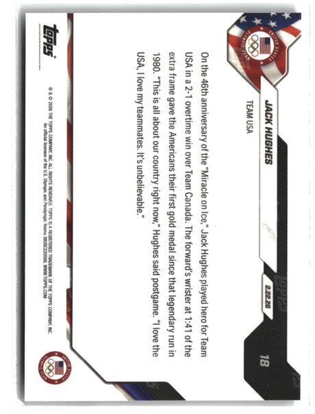Jack Hughes 2026 Topps Now #18