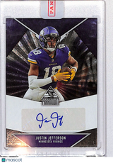 Justin Jefferson 2022 Panini Chronicles Photogenic Paramount Signatures #PAR-JUJ