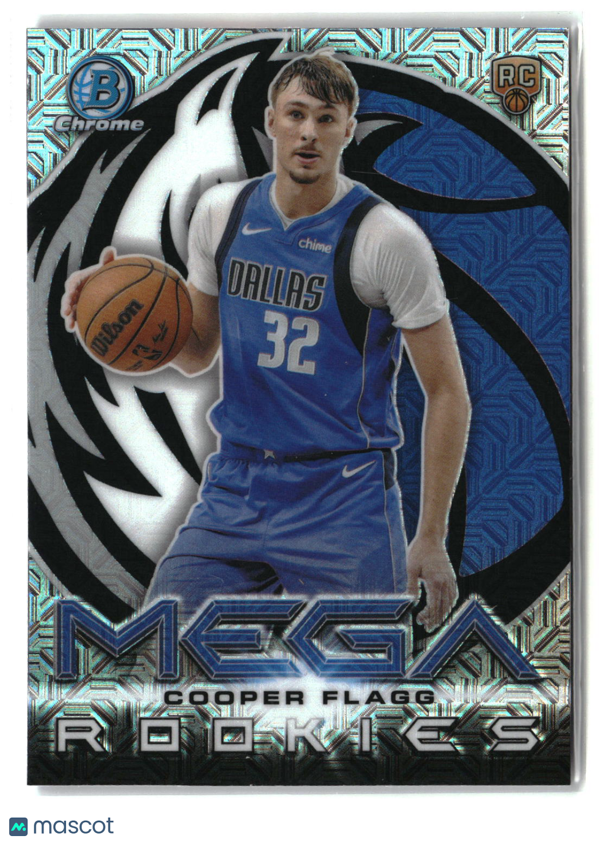 Cooper Flagg 2025 Bowman Chrome Mega Rookies Mojo Refractor #MR-1