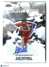 Ajay Mitchell 2025 Topps Chrome SkyWrite Signatures #SWS-AM