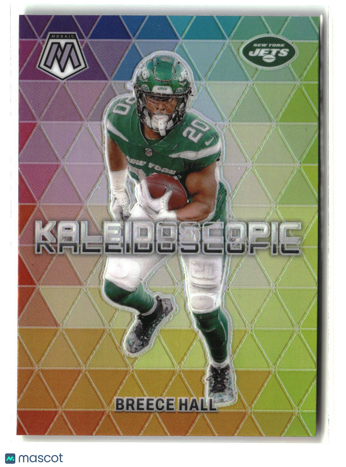 Breece Hall 2024 Panini Mosaic Prizm Kaleidoscopic #12