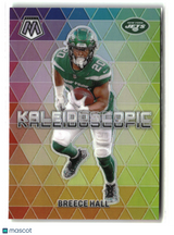 Breece Hall 2024 Panini Mosaic Prizm Kaleidoscopic #12